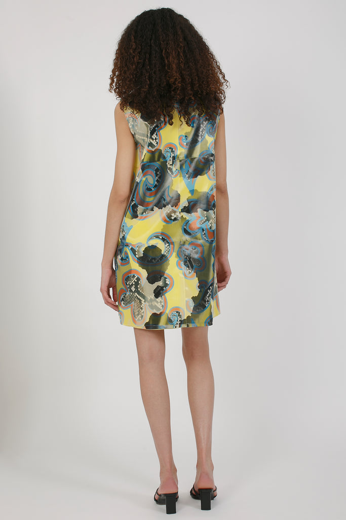 Lenticular Paisley Cow Dress