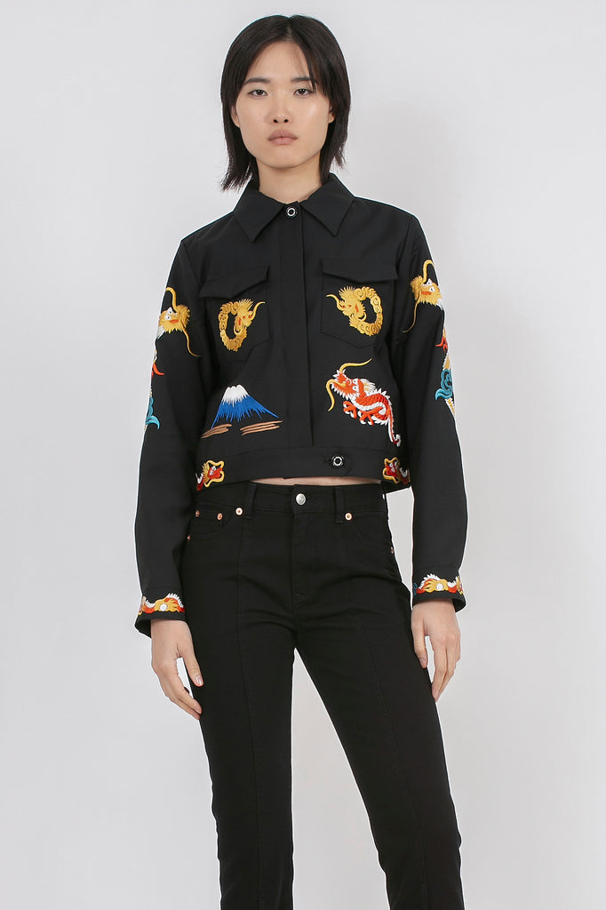 All Over Embroidery Jacket