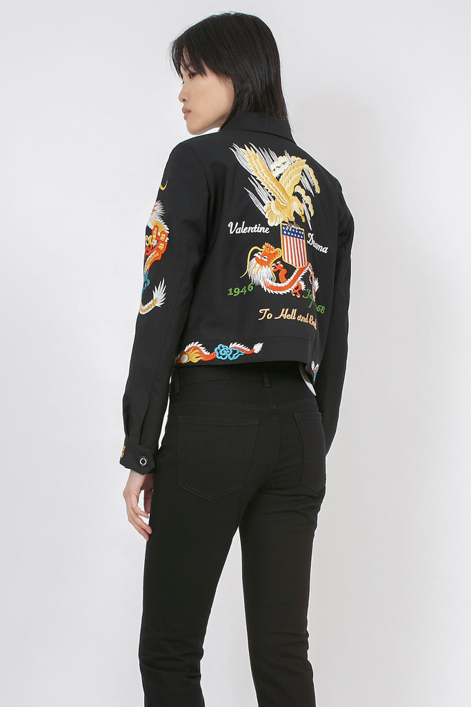 All Over Embroidery Jacket