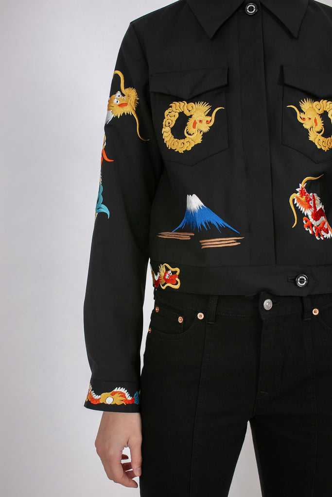 All Over Embroidery Jacket